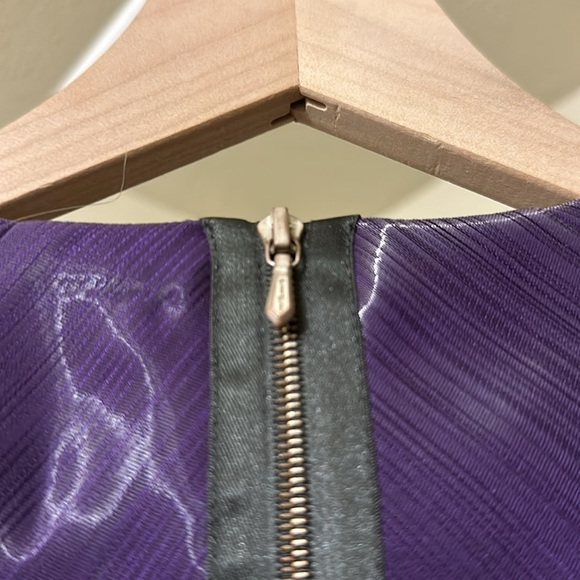 Victoria Beckham elegant purple cocktail dress Size 6 fits like a Size 4 - Picture 7 of 16